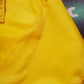 1970s Rainbow Sportswear Yellow Nylon Coaches Jacket Size M/L