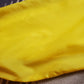 1970s Rainbow Sportswear Yellow Nylon Coaches Jacket Size M/L