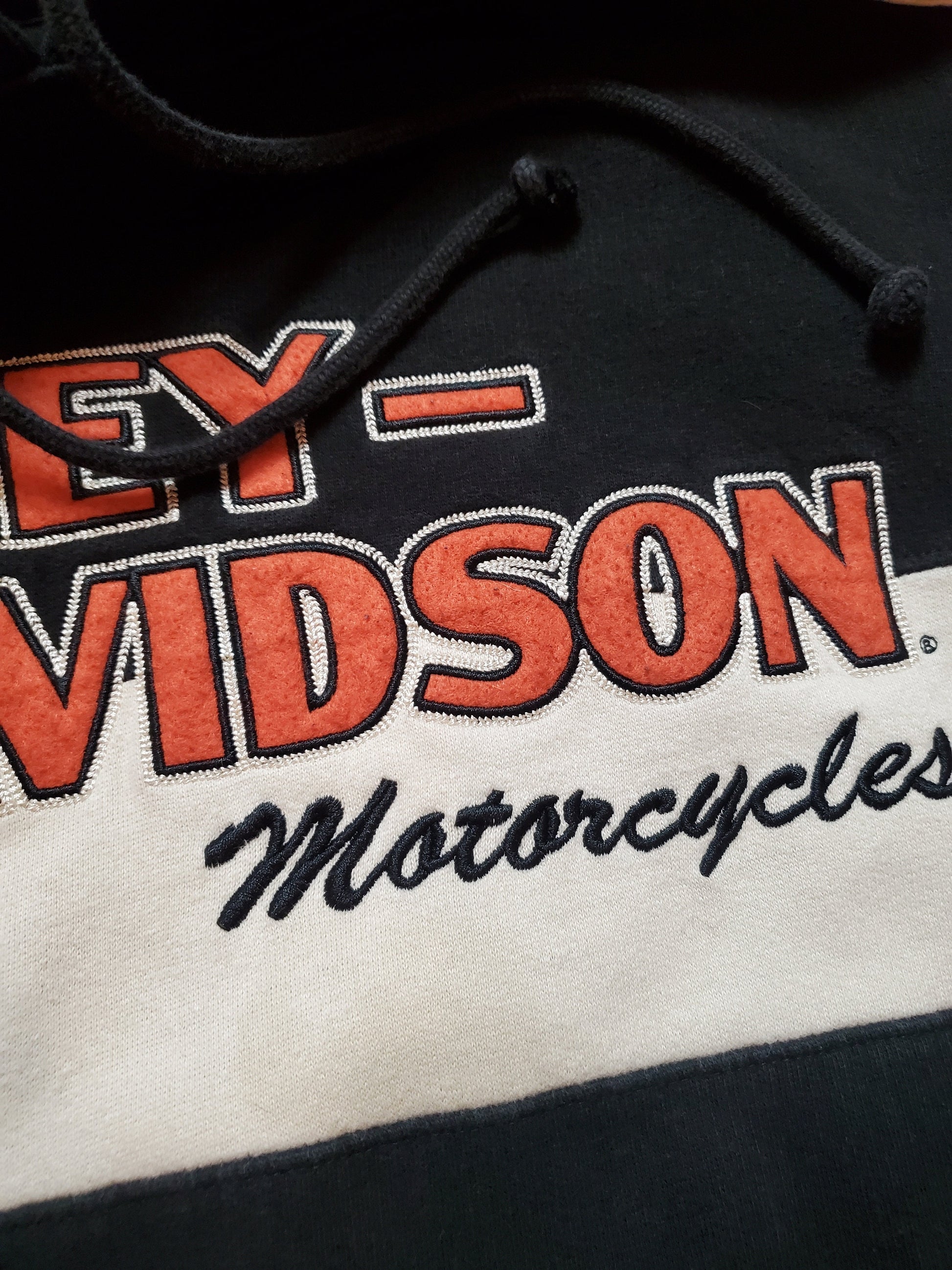 2000s Harley Davidson Hoodie Sweatshirt Size L