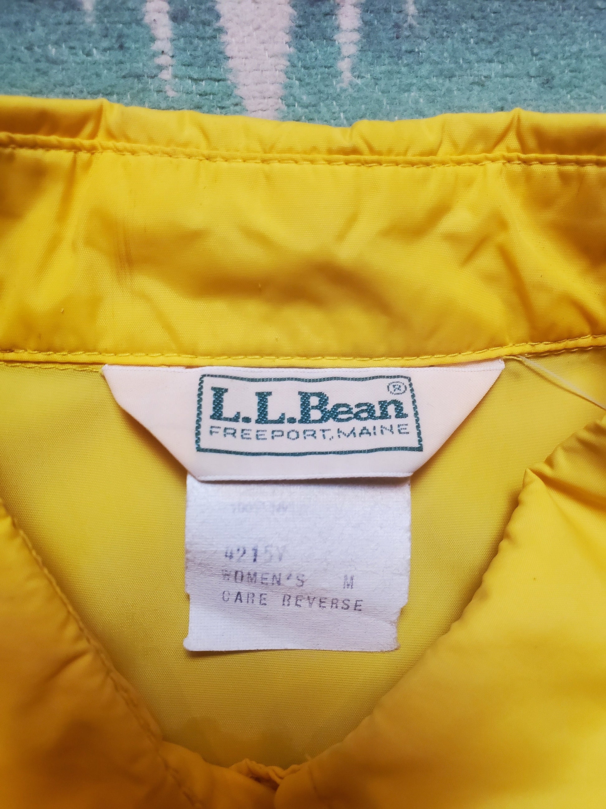 1980s LL Bean Sailing Pullover Windbreaker Made in USA Size Women's M/L
