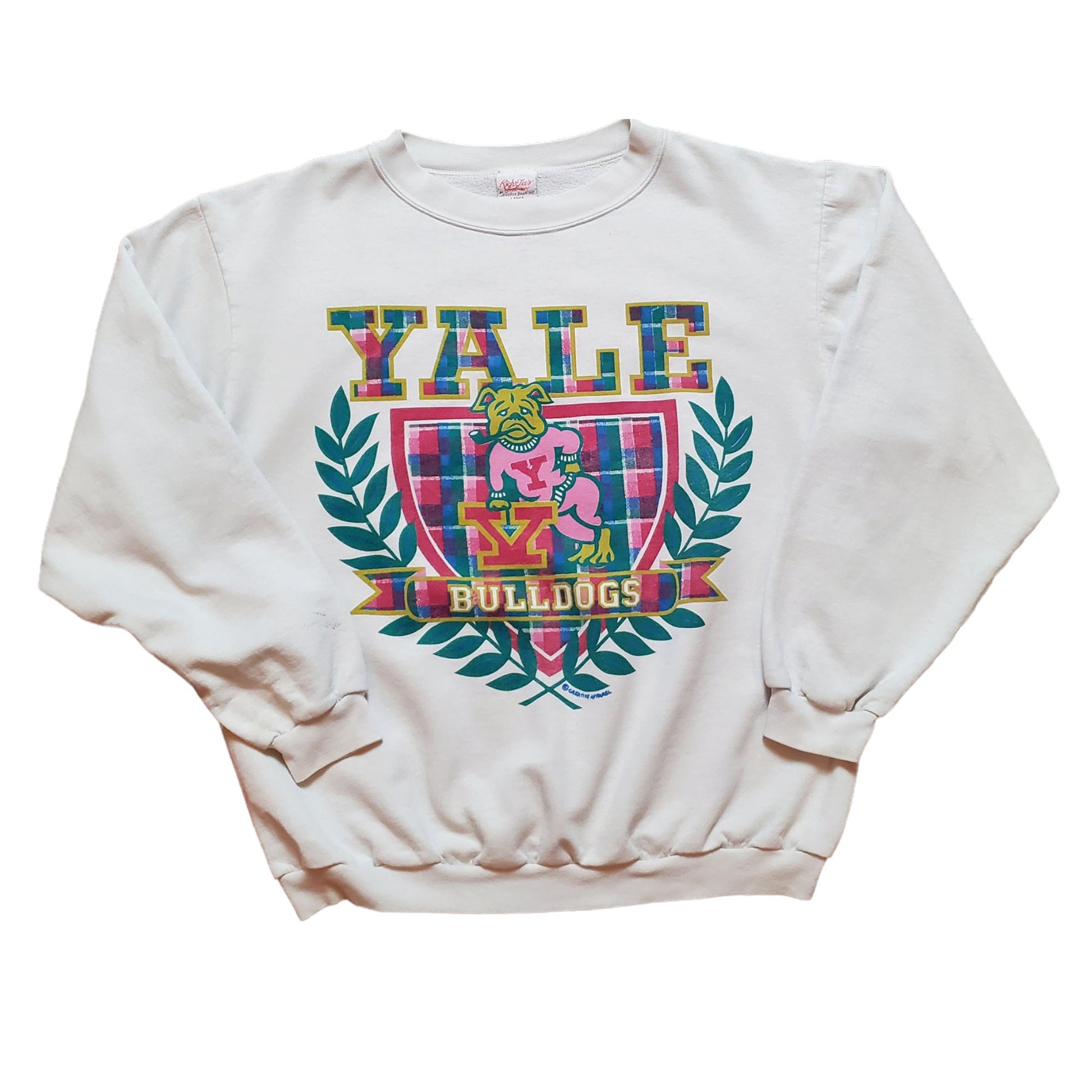 1980s/1990s Yale Bulldogs Sweatshirt Made in USA Size M