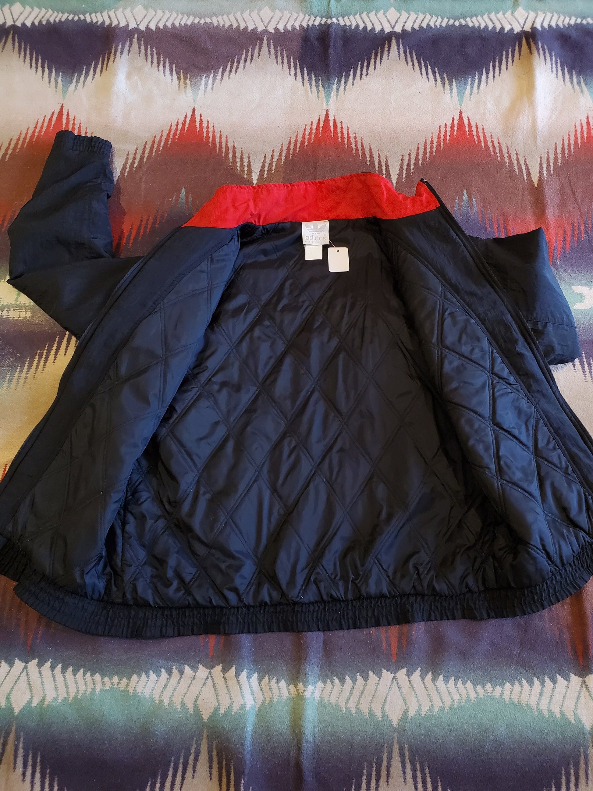 1980s/1990s Team Adidas Insulated Jacket Size L/XL