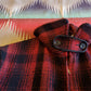 1940s Penney's Sportclad Red Shadow Plaid Wool Hunting Jacket Made in USA Size M