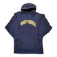 2000s Steve & Barry's West Virginia University Reverse Weave Style Hoodie Sweatshirt Size S/M
