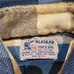 1970s Distressed The Alaskan Plaid Flannel Shirt Made in USA Size M