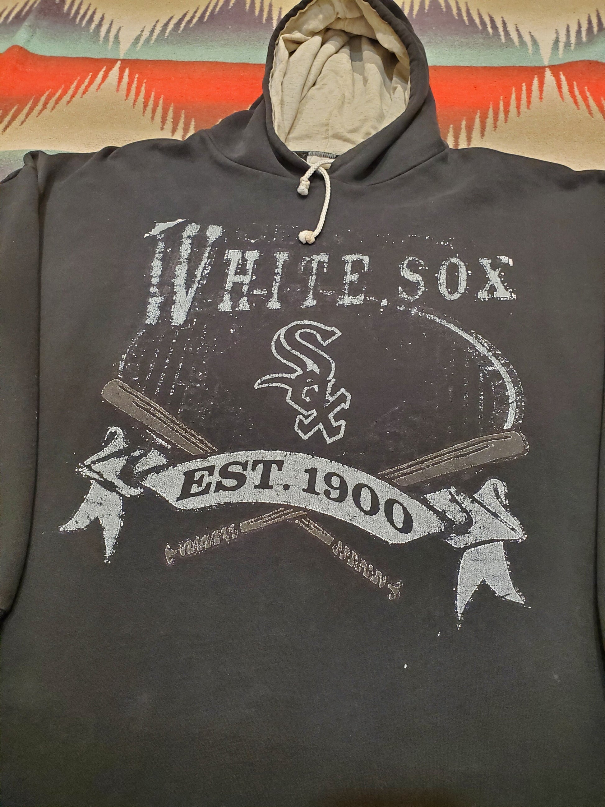 1990s/2000s Chicago White Sox Hoodie Sweatshirt Size XL