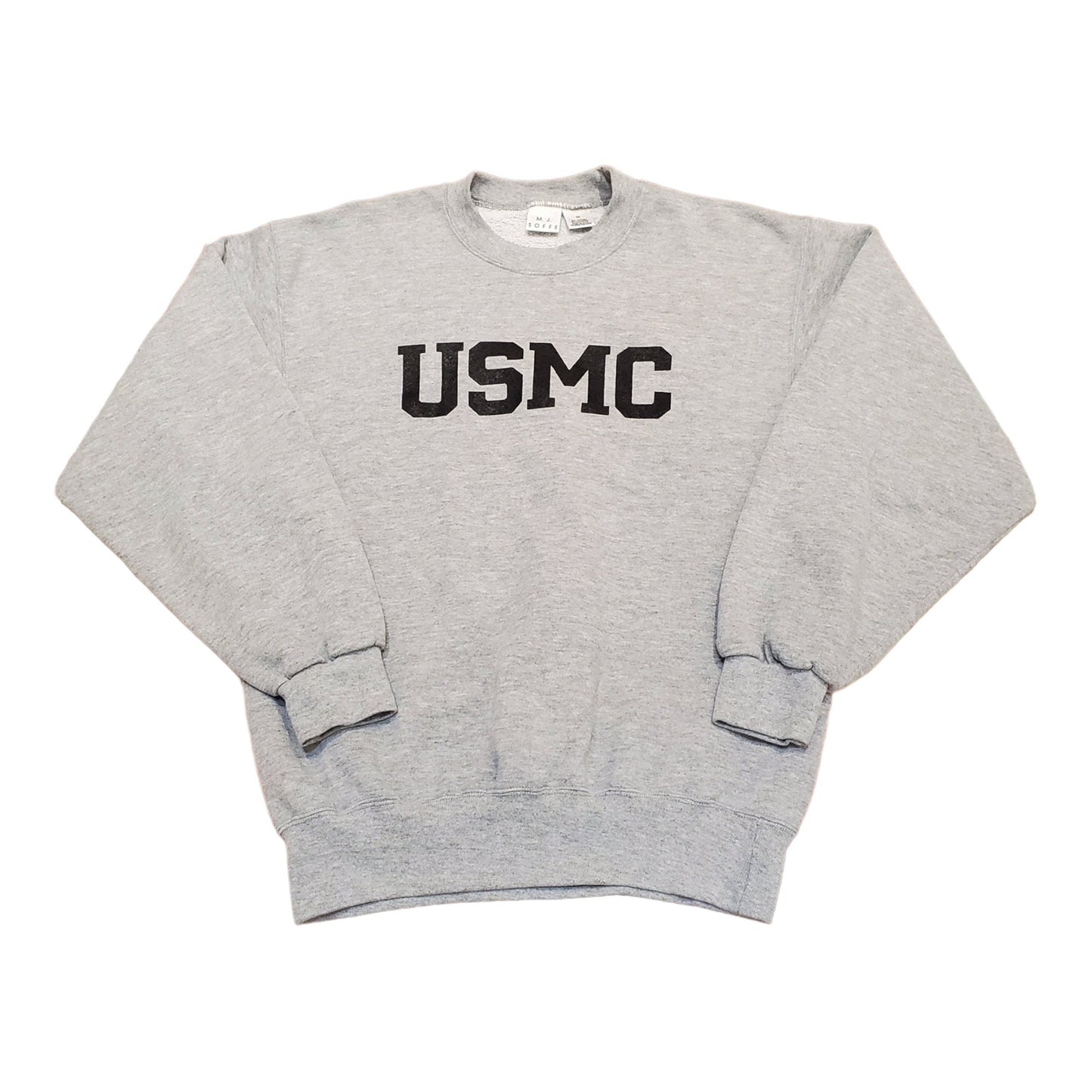 1990s MJ Soffe USMC Sweatshirt Made in USA Size M