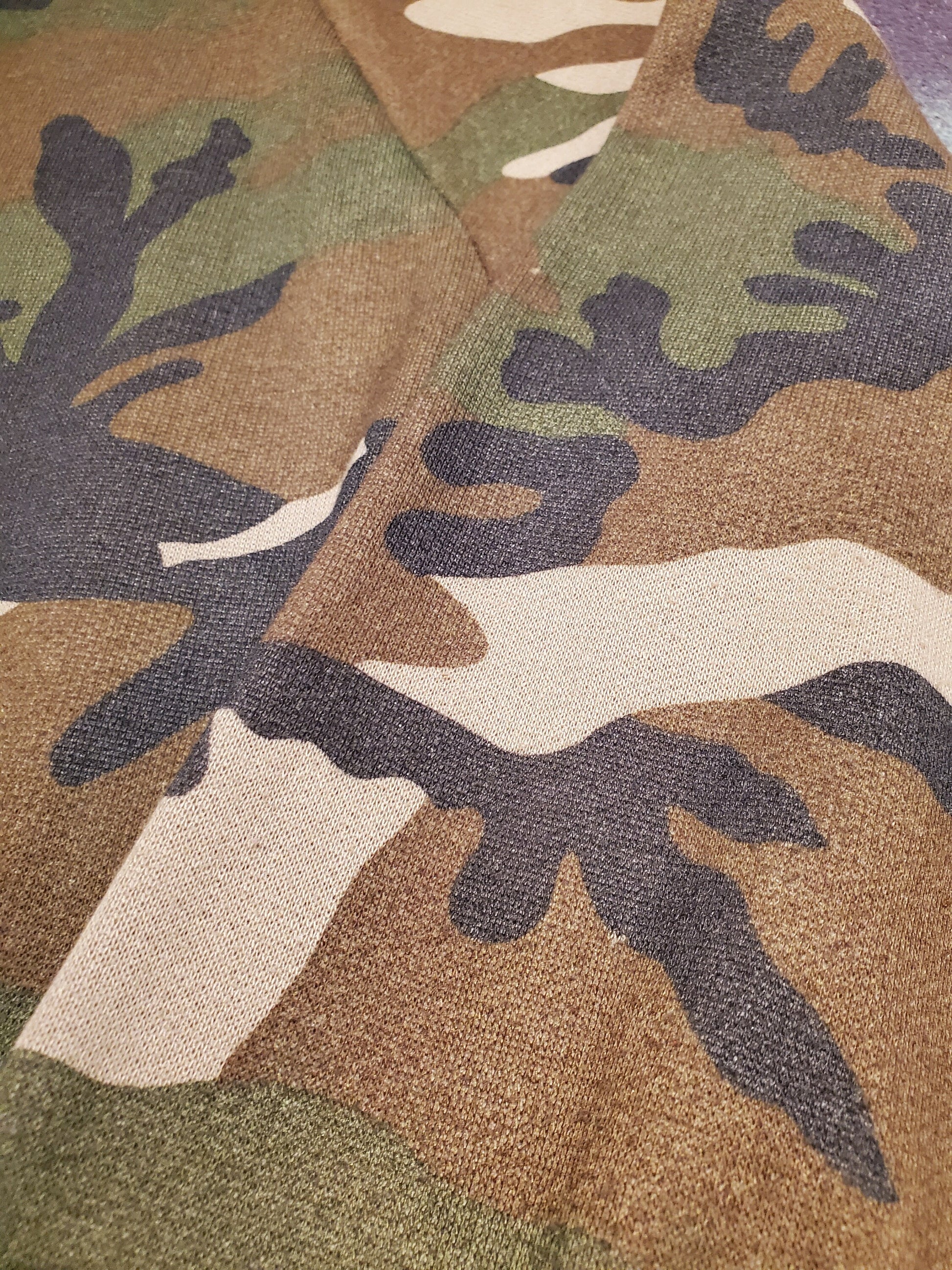 1980/90s Duck Bay Camo Sweatshirt Size M