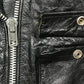 1970s AMF Harley Davidson Cycle Queen Leather Motorcycle Jacket Womens Size S/M