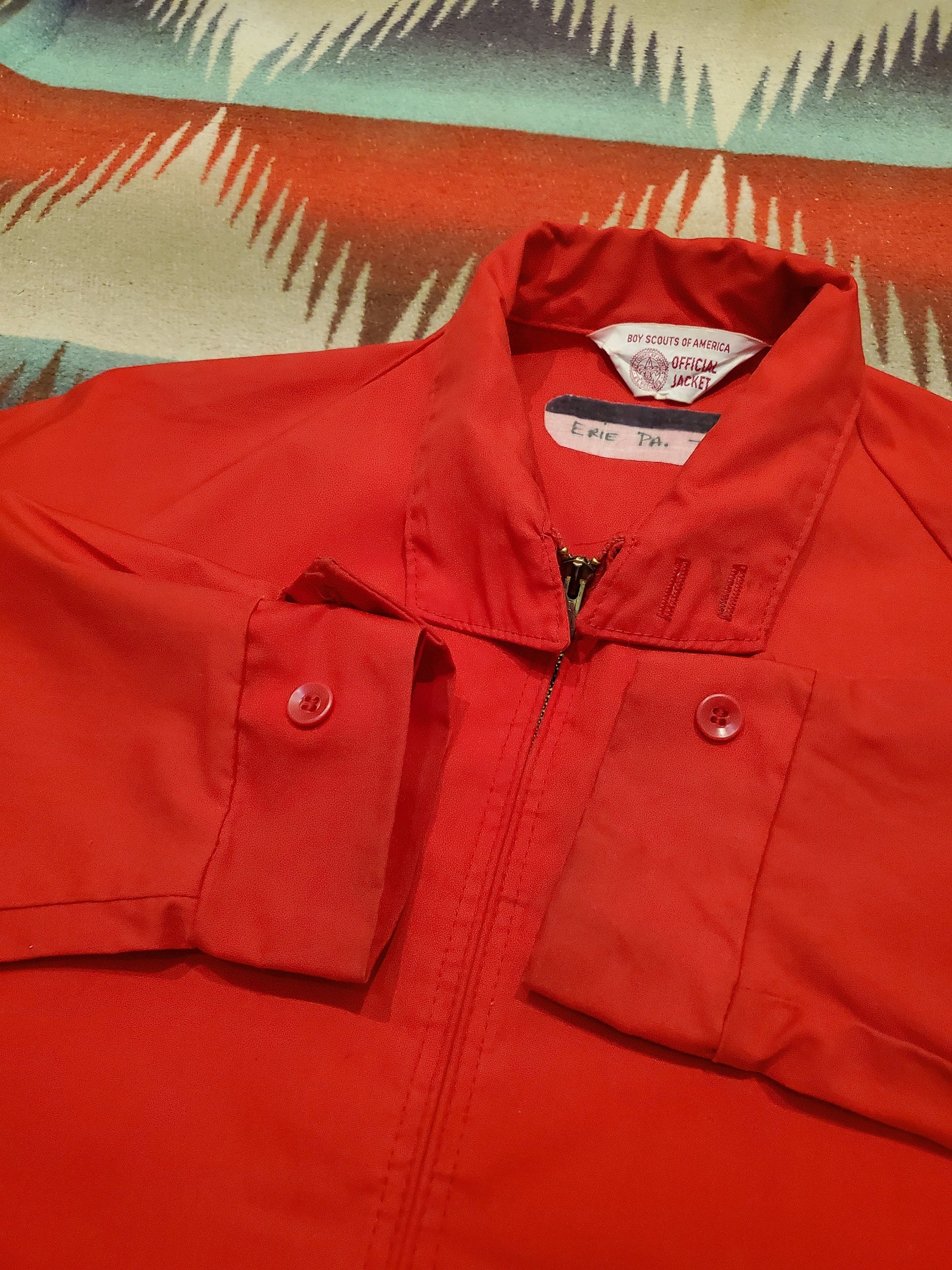 1970s Boy Scouts of America Harrington Jacket Size M