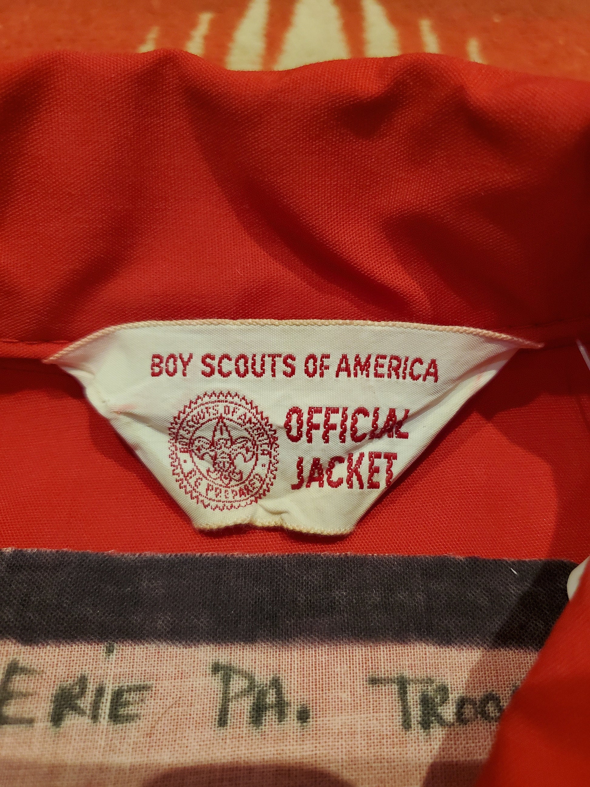 1970s Boy Scouts of America Harrington Jacket Size M