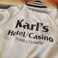 1980s/1990s Karl's Hotel/Casino Sparks Nevada Satin Bomber Jacket Made in USA Size M