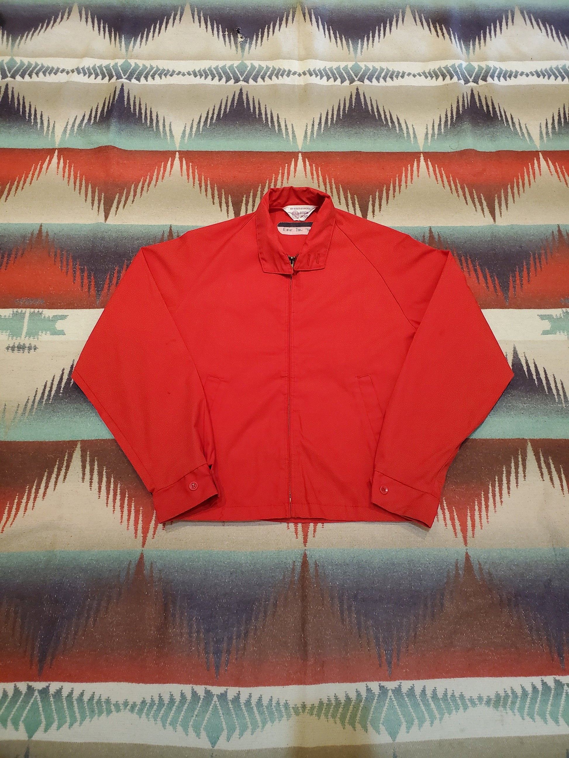 1970s Boy Scouts of America Harrington Jacket Size M