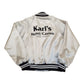 1980s/1990s Karl's Hotel/Casino Sparks Nevada Satin Bomber Jacket Made in USA Size M