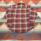 1990s/2000s Eddie Bauer Plaid Cotton Bainbridge Flannel Button Down Shirt Size M