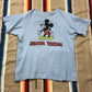 1970s Walt Disney Productions Mickey Mouse Double Sided Print T-Shirt Made in USA Size M