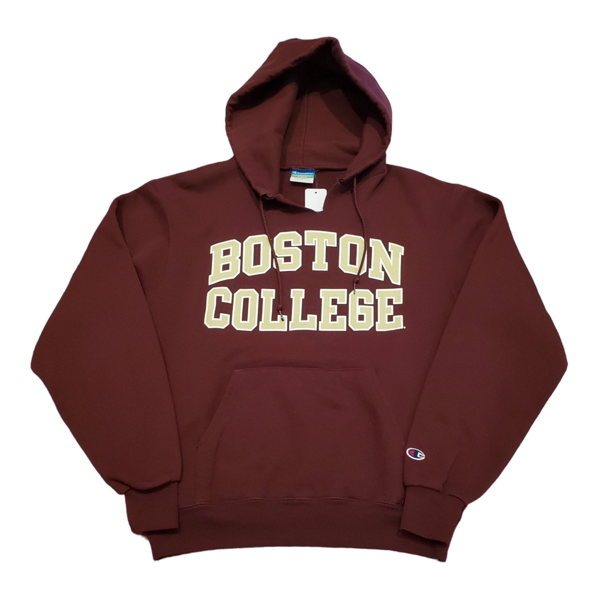 2010s Champion Boston College Hoodie Sweatshirt Size S