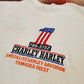 1990s Charley Harley Davidson Racing Embroidered T-Shirt Size S