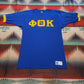 1980s Russell Athletic Phi Theta Kappa Ringer T-Shirt Made in USA Size M