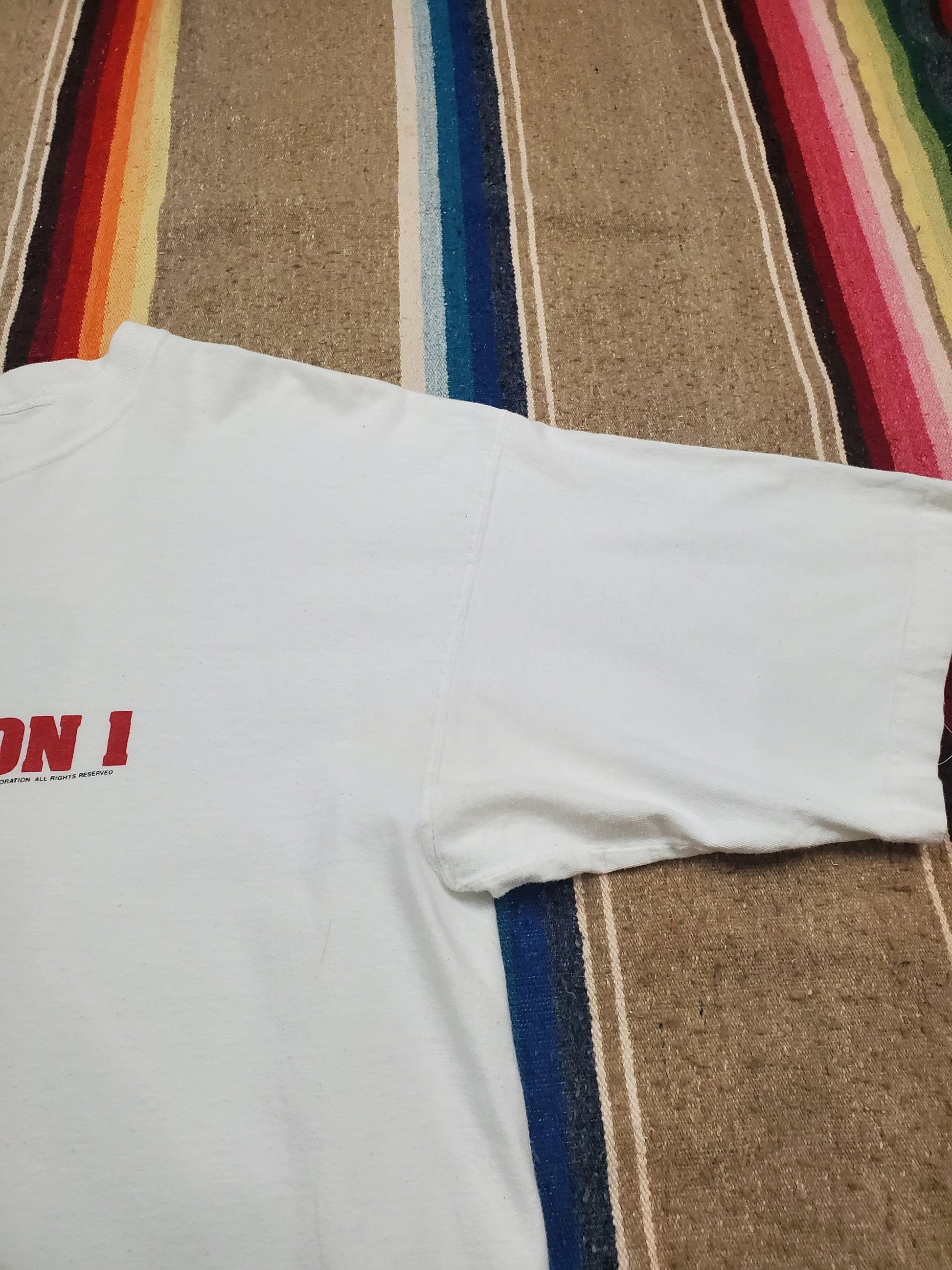 1990s 1993 National Lampoon's Loaded Weapon 1 Movie Promo T-Shirt Size XL