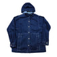 1970s Mushroom Makers INC Mushroom Denim Parka Jacket Women's Size L Men's Size S/M