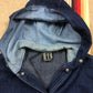 1970s Mushroom Makers INC Mushroom Denim Parka Jacket Women's Size L Men's Size S/M