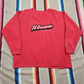 1990s/2000s Pro Player University of Wisconsin Badgers Reverse Weave Style Sweatshirt Size XL/XXL