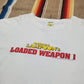 1990s 1993 National Lampoon's Loaded Weapon 1 Movie Promo T-Shirt Size XL