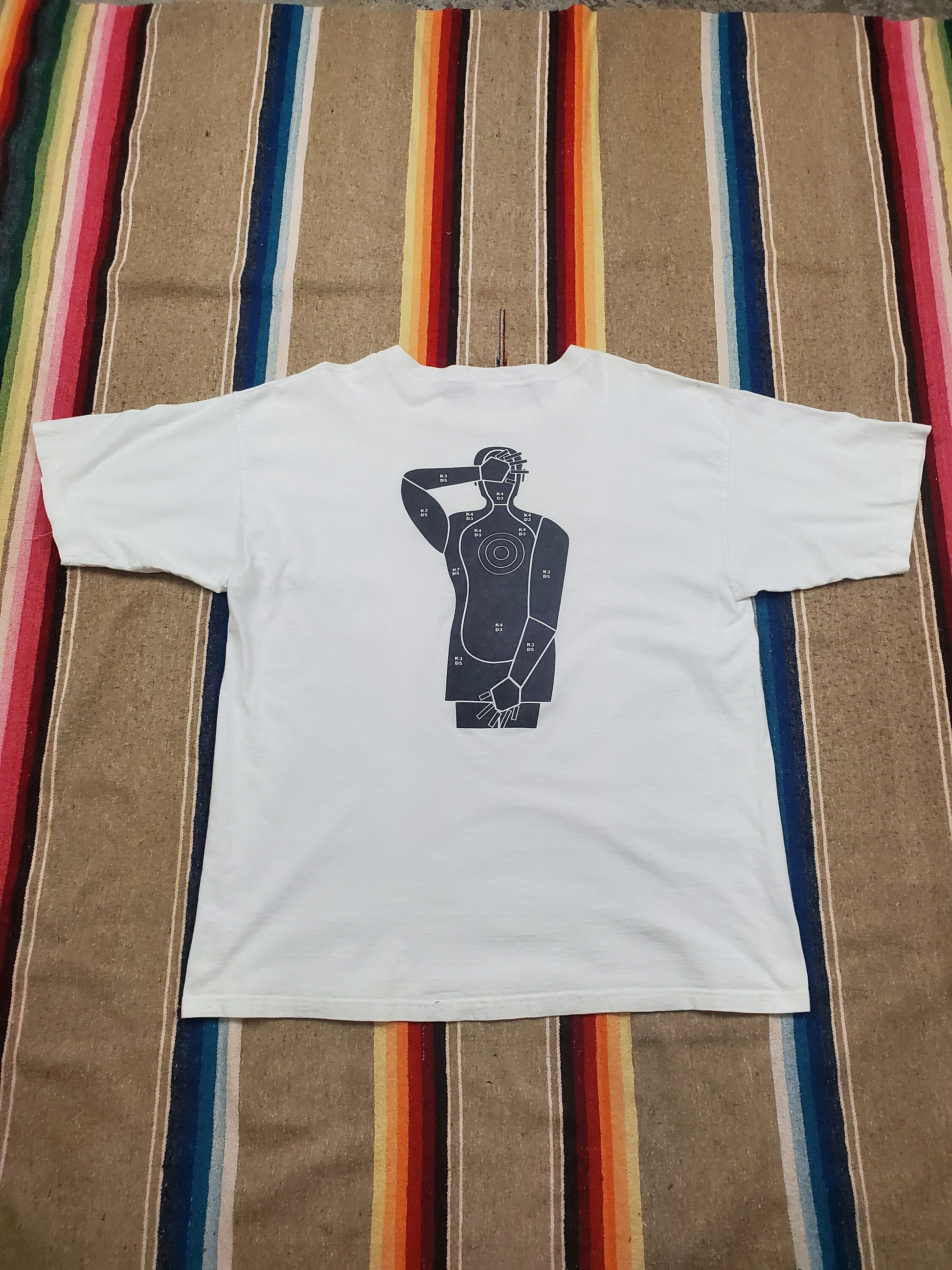 1990s 1993 National Lampoon's Loaded Weapon 1 Movie Promo T-Shirt Size XL