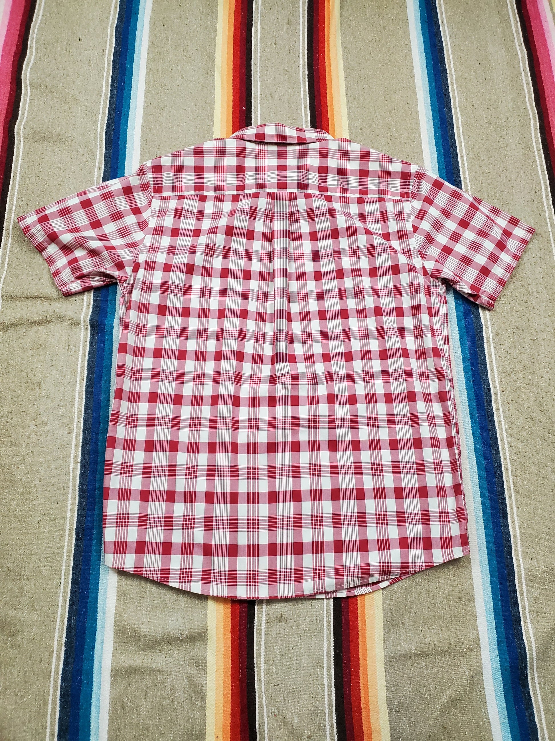 2010s Patagonia Plaid Shortsleeve Shirt Size M/L