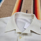 1970s/1980s Striped Knit Polo Shirt Size M