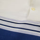 1970s/1980s Striped Knit Polo Shirt Size M