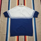 1970s/1980s Striped Knit Polo Shirt Size M