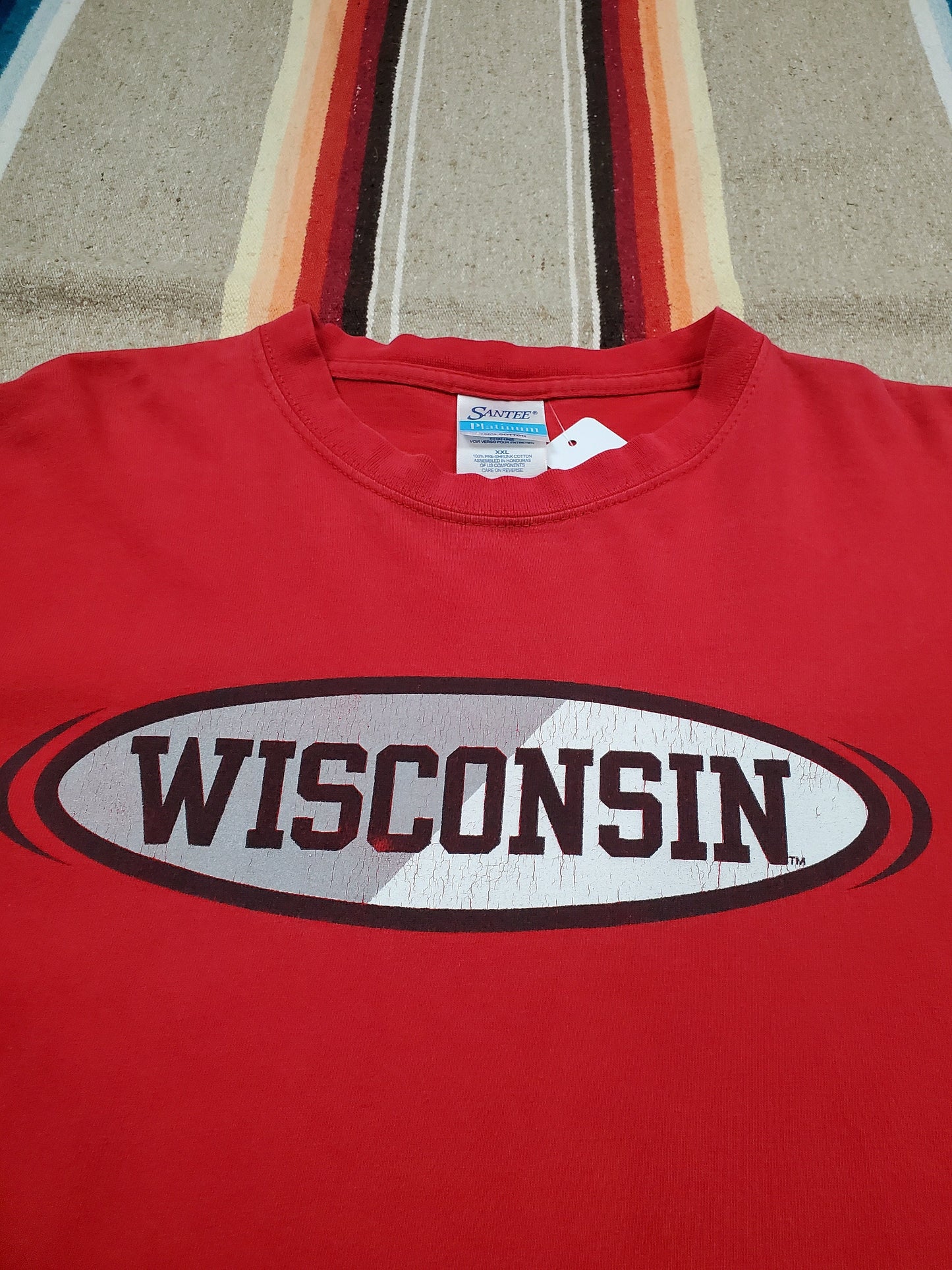 1990s/2000s Santee Wisconsin Longsleeve T-Shirt Size XXL