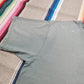 1990s/2000s Faded Blank Olive Green T-Shirt Size XL/XXL