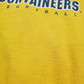 1990s/2000s Jerzees West Virginia Mountaineers Basketball Sweatshirt Size L/XL