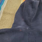 2000s Steve & Barry's US Navy Reverse Weave Style Split Neck Hoodie Sweatshirt Size L