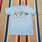1980s Hanes Monterey Aquarium Puffin T-Shirt Made in USA Size XS/S