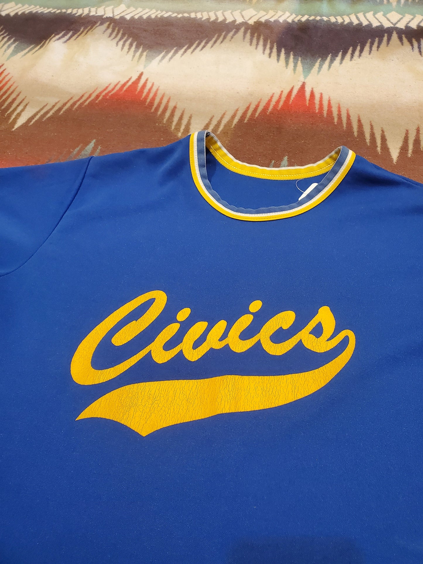 1980s/1990s Civics Baseball Jersey Size M