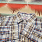 1980s Country Seat Lightweight Plaid Button Up Shirt Size S/M