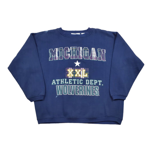 1990s/2000s Paris Sport Club Michigan Wolverines University Sweatshirt Size M
