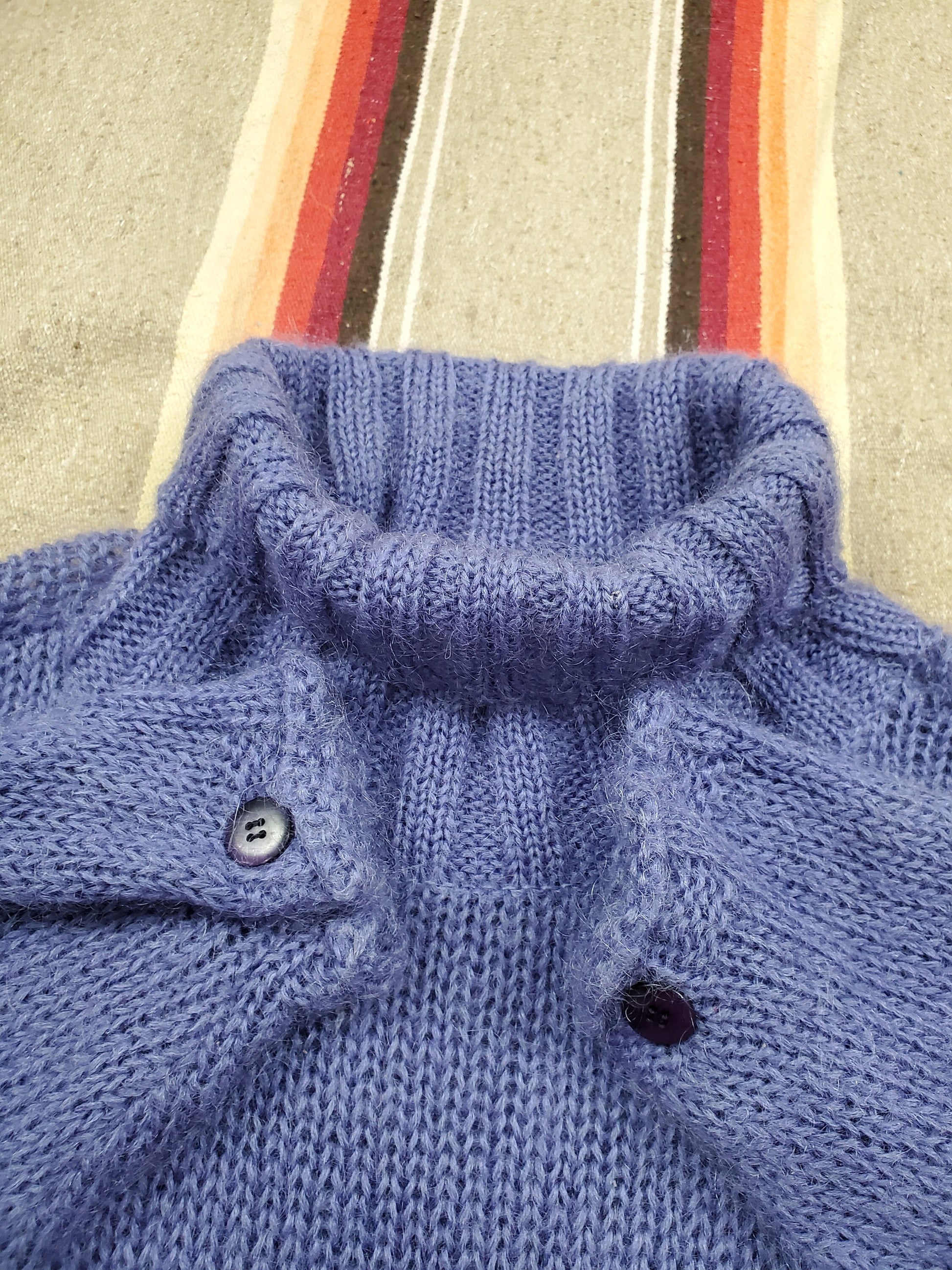 1980s/1990s Esprit Essentials Knit Turtleneck Sweater Size L/XL