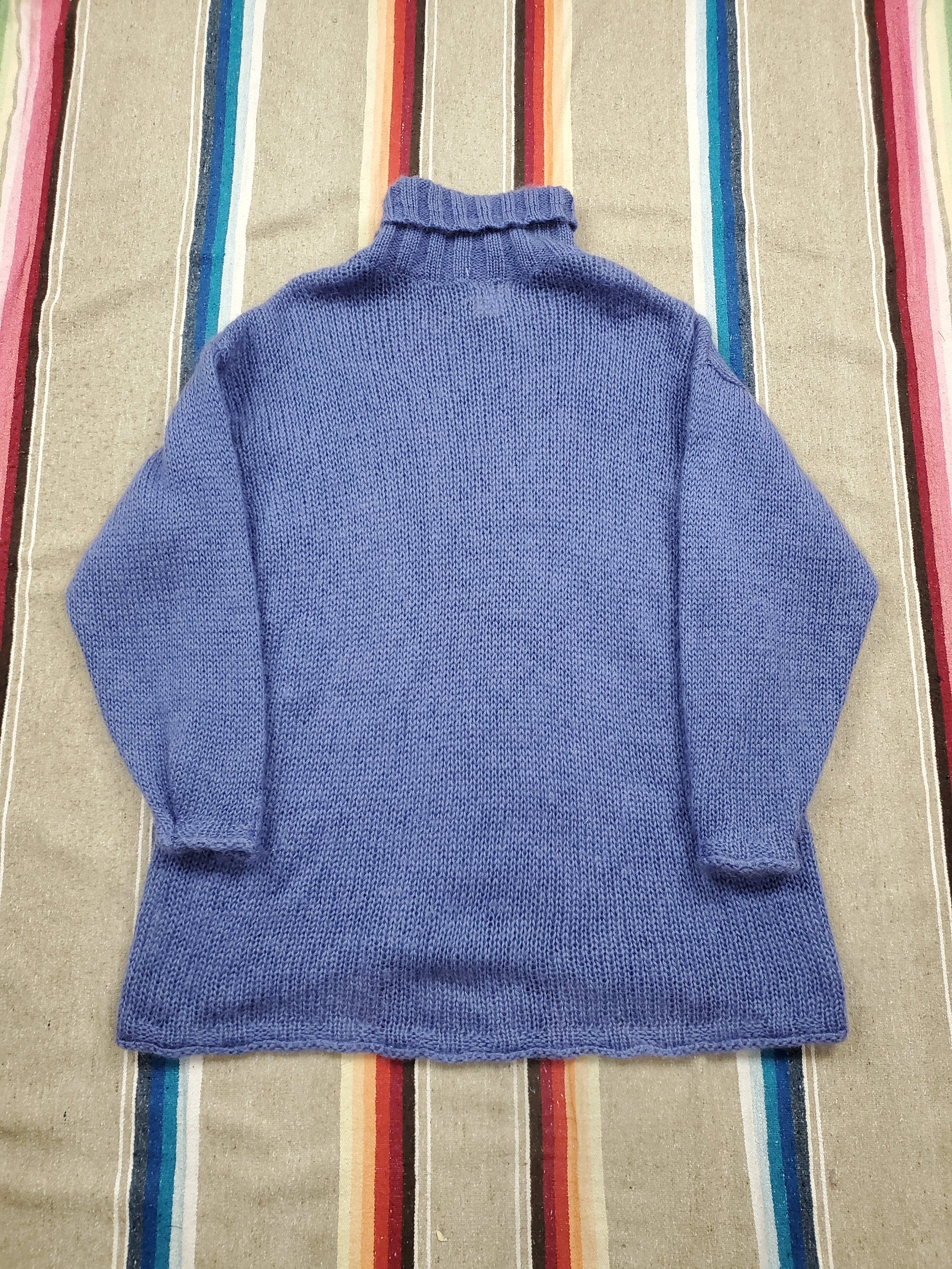 1980s/1990s Esprit Essentials Knit Turtleneck Sweater Size L/XL