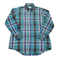 1980s Reef II Lightweight Plaid Button Up Shirt Size M/L