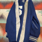 1980s Standard Pennant Co. Wool Varsity Jacket "Mountie Band" Chainstitch Embroidery Made in USA Size M