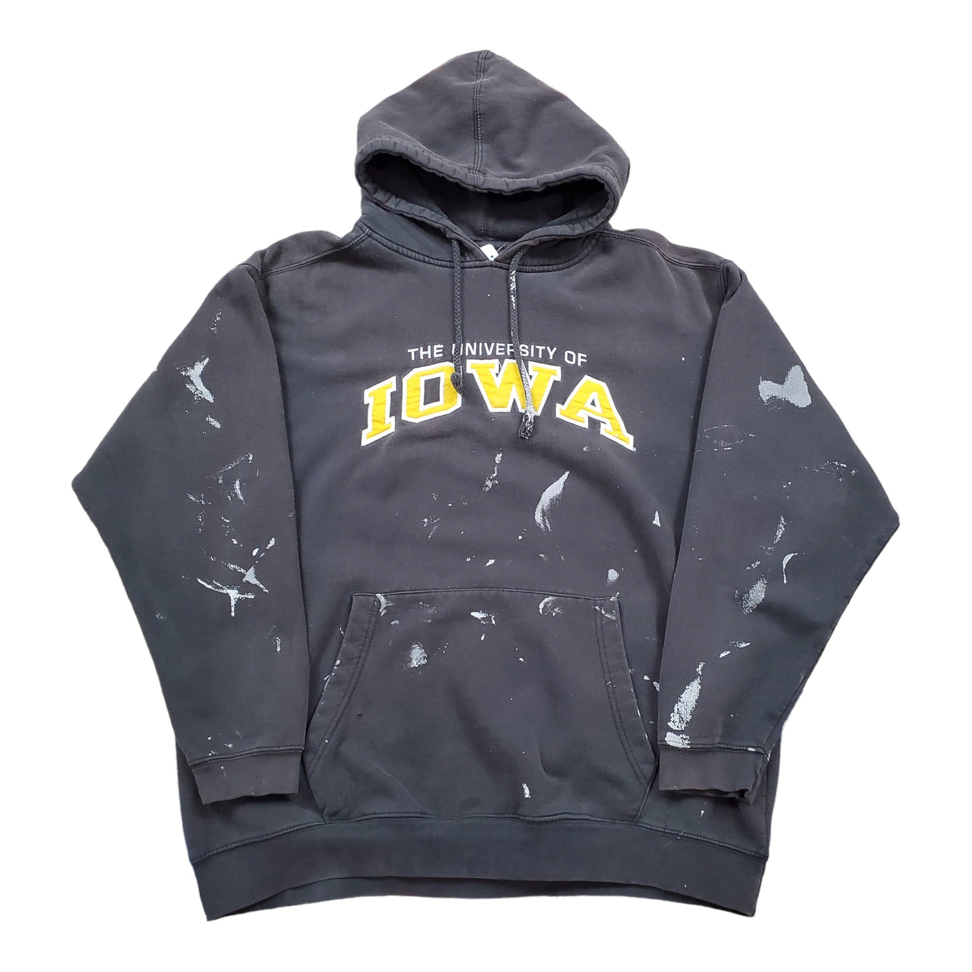 2000s Pro Edge University of Iowa Painter Hoodie Sweatshirt Size XL