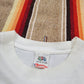 1990s Fruit of the Loom FOTL We Fit America T-Shirt Made in USA Size L