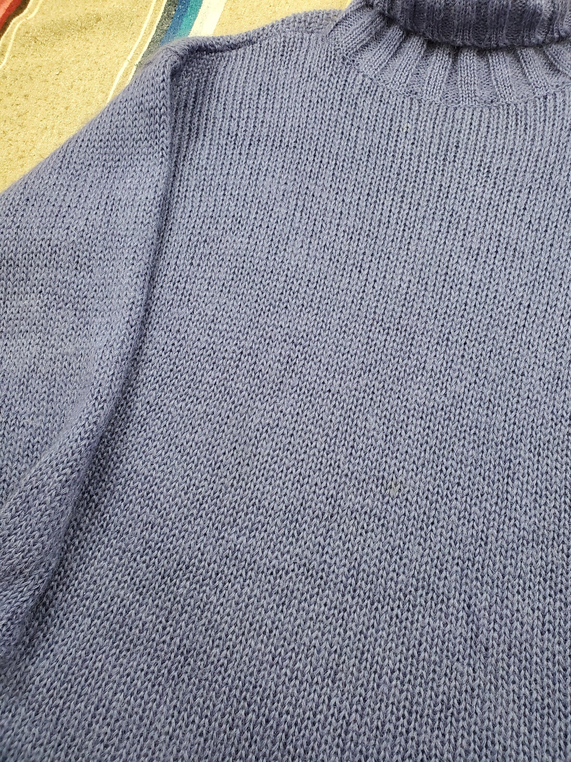 1980s/1990s Esprit Essentials Knit Turtleneck Sweater Size L/XL