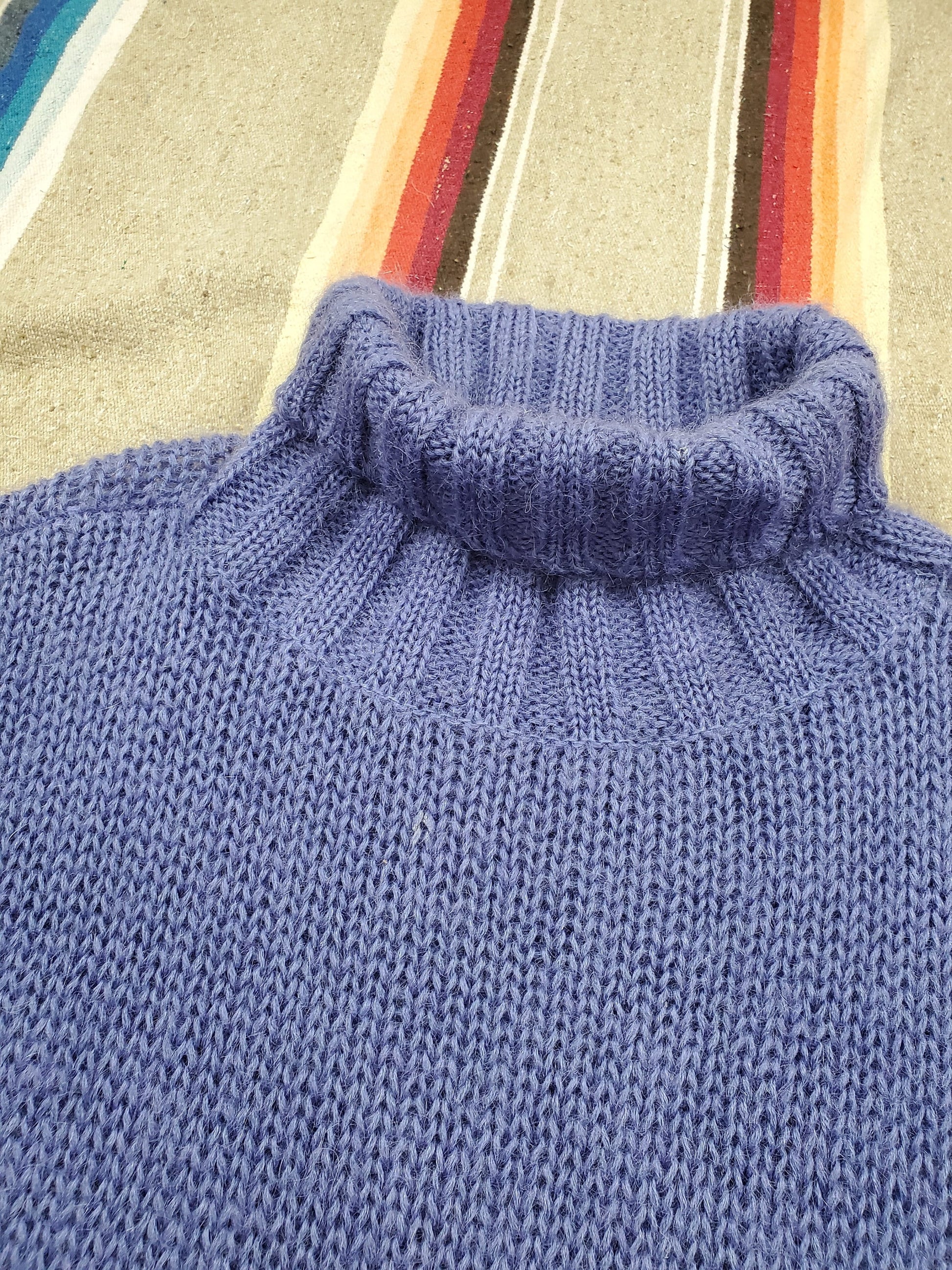 1980s/1990s Esprit Essentials Knit Turtleneck Sweater Size L/XL