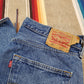 2000s Levi's 501 Blue Denim Jeans Size 35x29